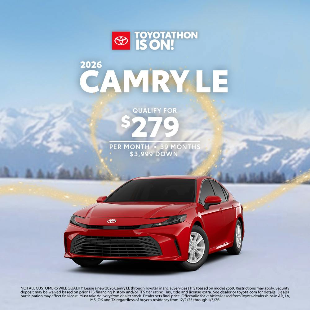 December 2025 GST Camry Lease Toyotathon