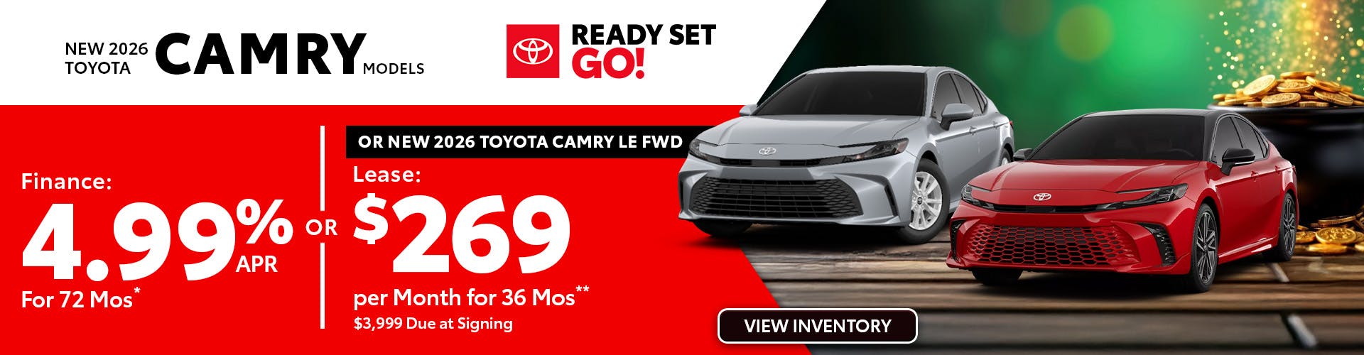 New 2026 Toyota Camry Models OR New 2026 Toyota Camry LE FWD