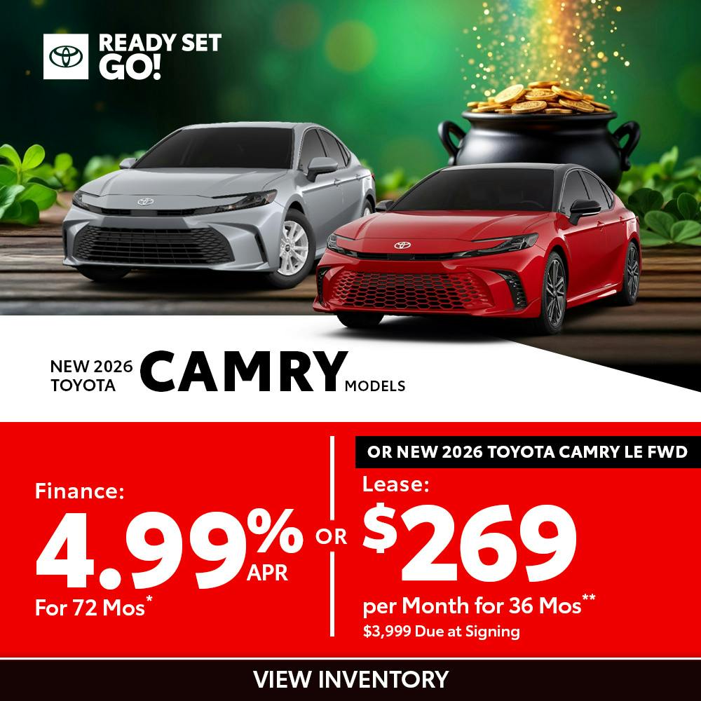 New 2026 Toyota Camry Models OR New 2026 Toyota Camry LE FWD