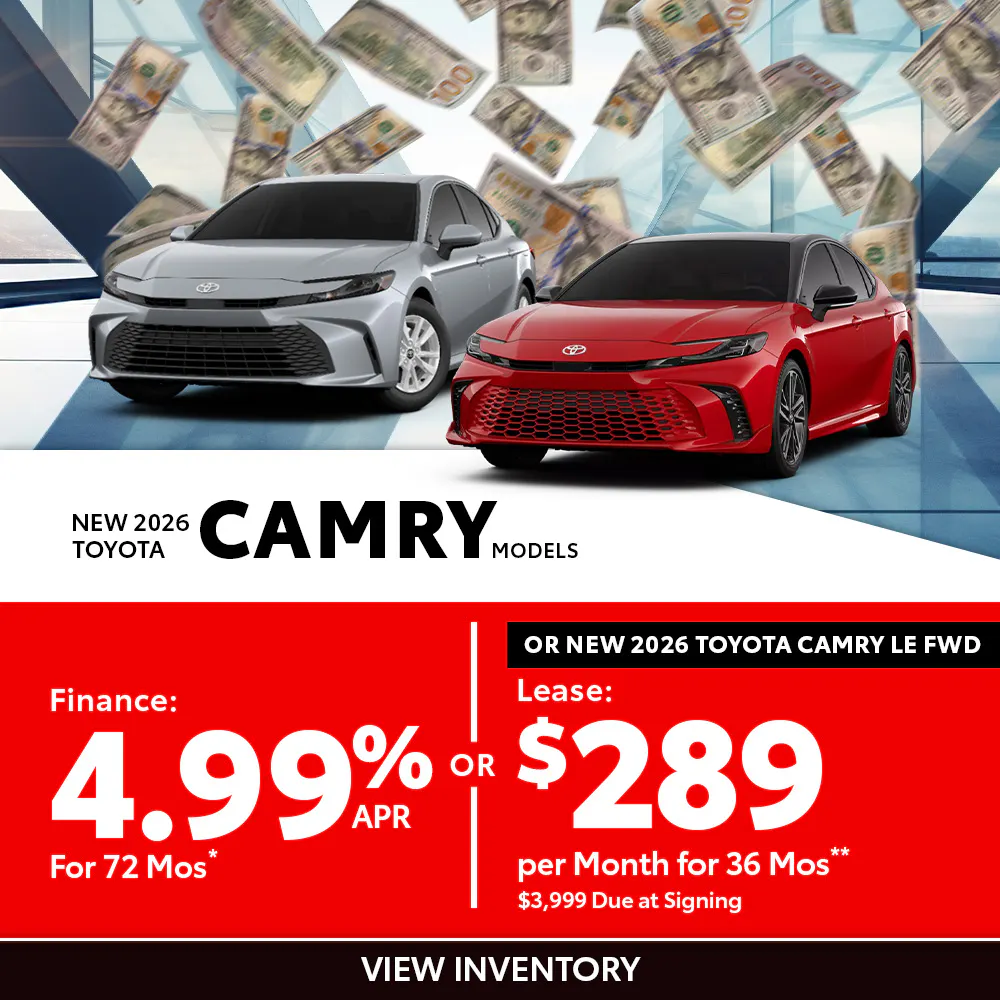New 2026 Toyota Camry Models OR New 2026 Toyota Camry LE FWD