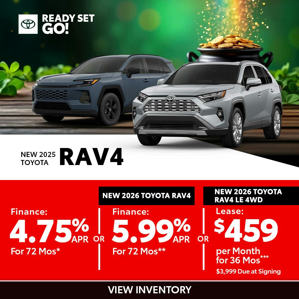 New 2025 Toyota RAV4 OR New 2026 Toyota RAV4 OR New 2026 Toyota RAV4 LE 4WD