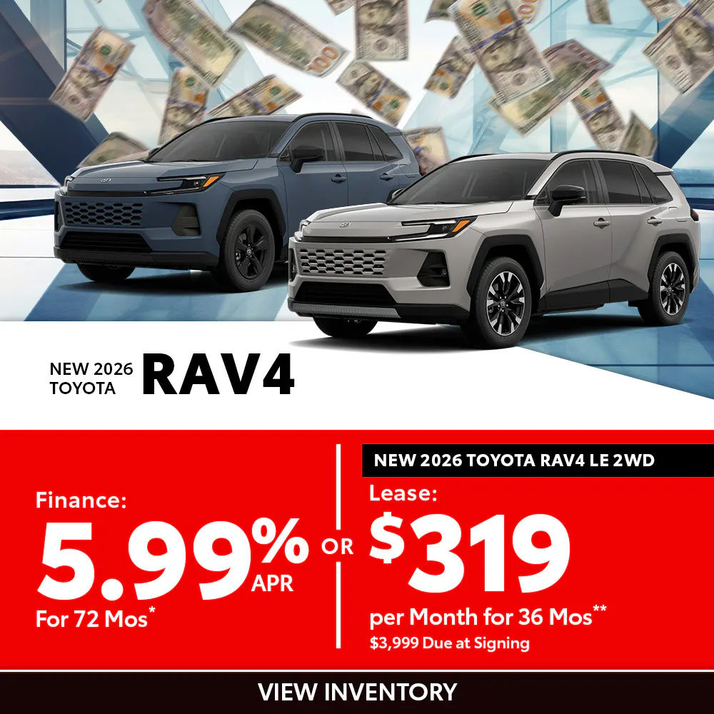 New 2026 Toyota RAV4 OR New 2026 Toyota RAV4 LE 2WD