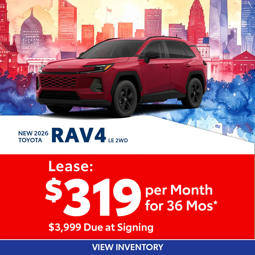 New 2026 Toyota RAV4 LE 2WD