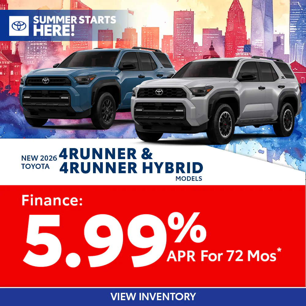 New 2026 Toyota 4Runner and 4Runner Hybrid Models