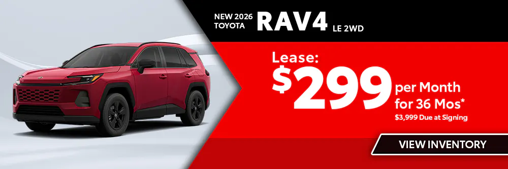 New 2026 Toyota RAV4 LE 2WD | Shottenkirk Toyota Weatherford