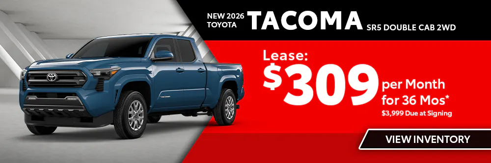 New 2026 Toyota Tacoma SR5 Double Cab 2WD | Shottenkirk Toyota Weatherford