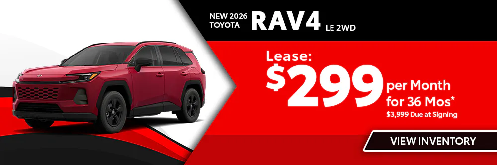 New 2026 Toyota RAV4 LE 2WD | Shottenkirk Toyota Weatherford