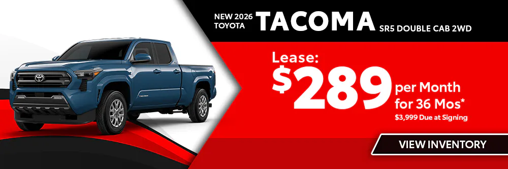 New 2026 Toyota Tacoma SR5 Double Cab 2WD | Shottenkirk Toyota Weatherford
