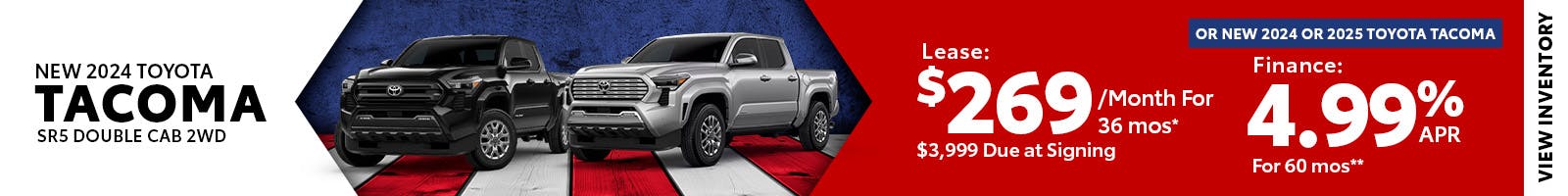 Feb_DA_New 2024 Toyota Tacoma SR5 Double Cab 2WD