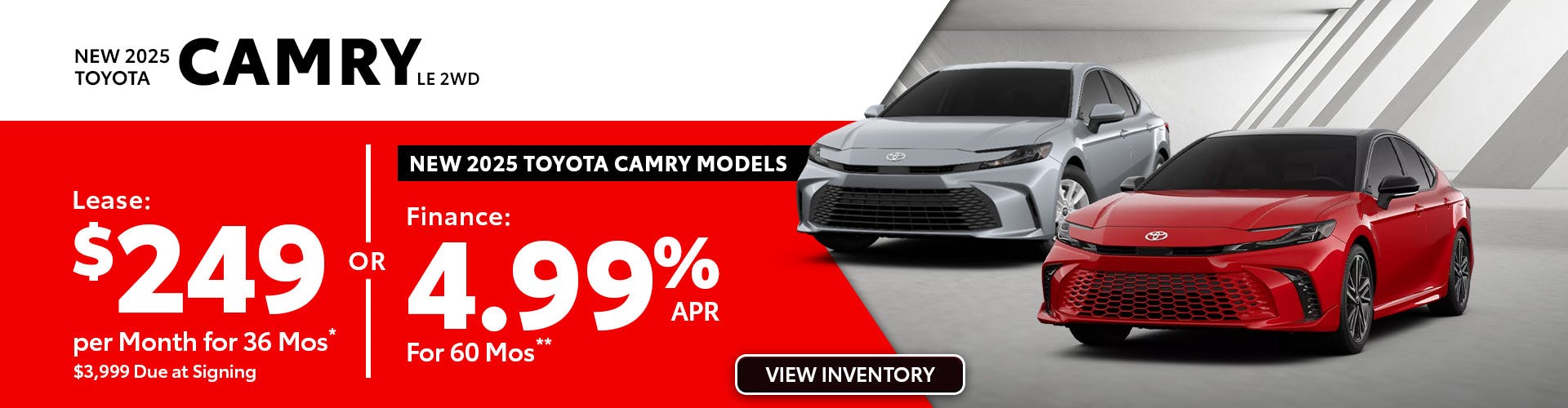 DA_Aug_New 2025 Toyota Camry LE 2WD