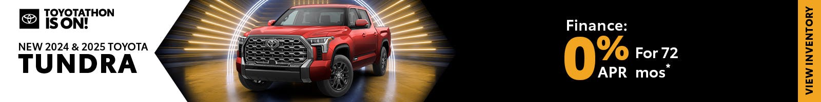 New 2024 Tundra 0% APR