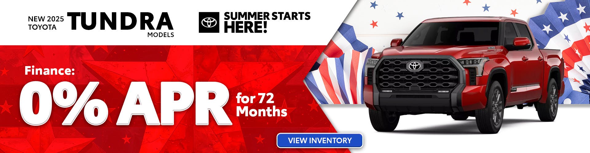 New 2025 Toyota Tundra Finance For 0% APR