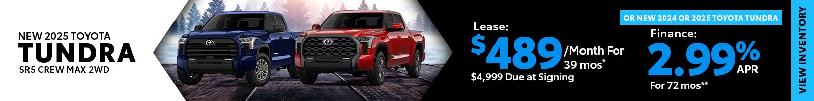 DA_Jan_New 2025 Toyota Tundra SR5 Crew Max 2WD