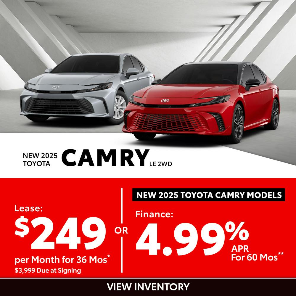 DA_Aug_New 2025 Toyota Camry LE 2WD