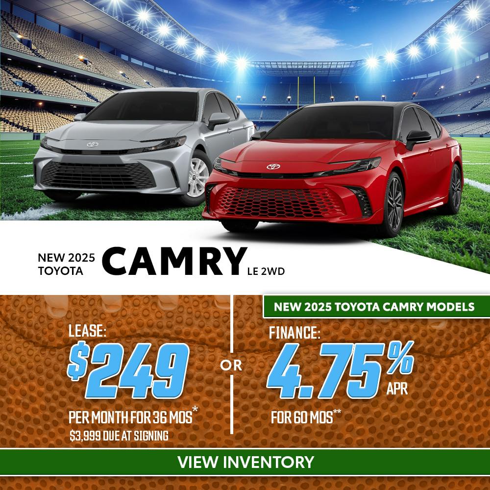 DA_Sept_New 2025 Toyota Camry LE 2WD