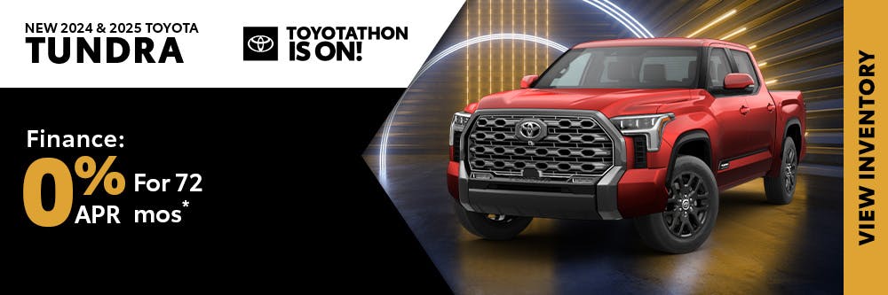 New 2024 Tundra 0% APR | Shottenkirk Toyota Weatherford