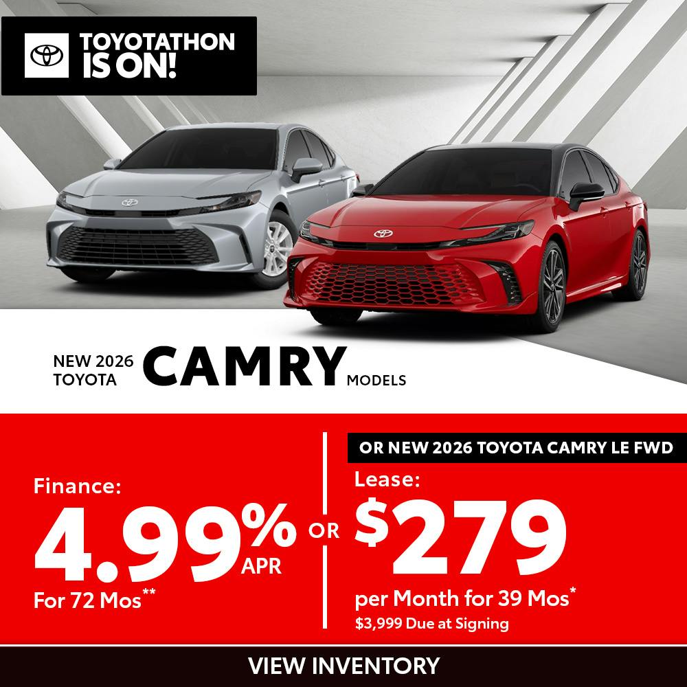 New 2026 Toyota Camry Models OR New 2026 Toyota Camry LE FWD