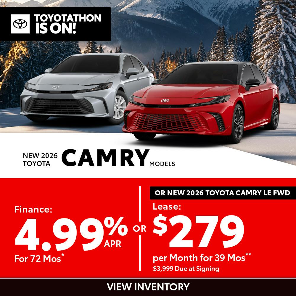 New 2026 Toyota Camry Models OR New 2026 Toyota Camry LE FWD