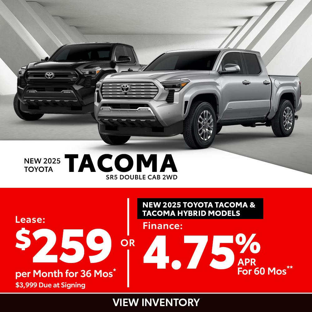 DA_Aug_New 2025 Toyota Tacoma SR5 Double Cab 2WD