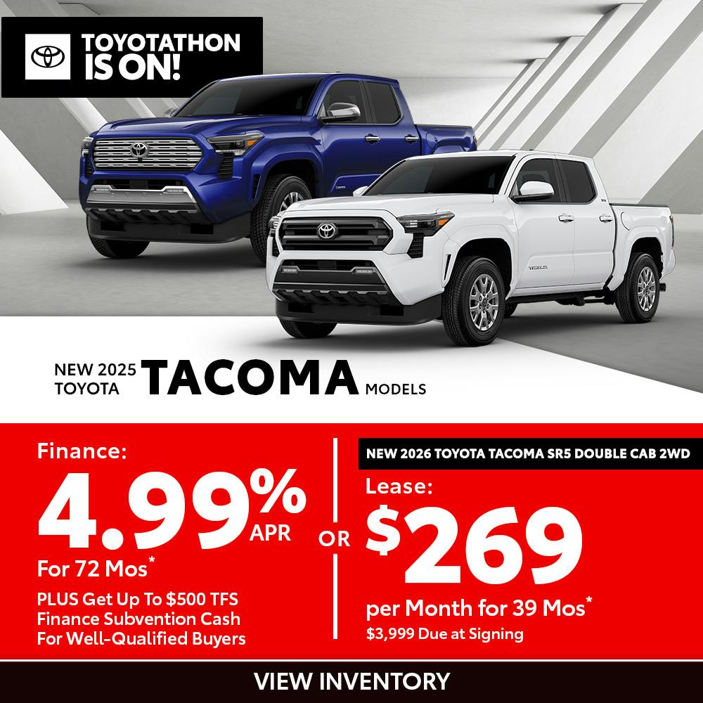 New 2025 Toyota Tacoma