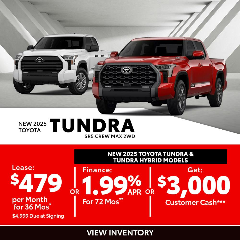 DA_Aug_New 2025 Toyota Tundra SR5 Crew Max 2WD