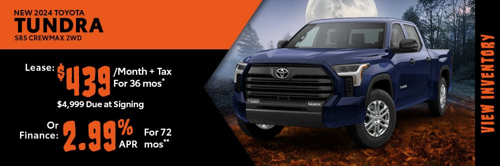 DA_Oct_New 2024 Toyota Tundra SR5 Crewmax 2WD | Shottenkirk Toyota Weatherford