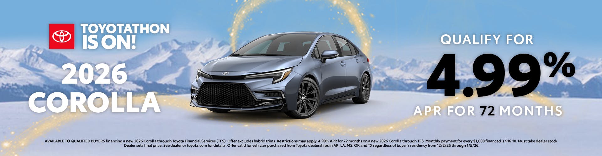 December 2025 GST Corolla APR Toyotathon