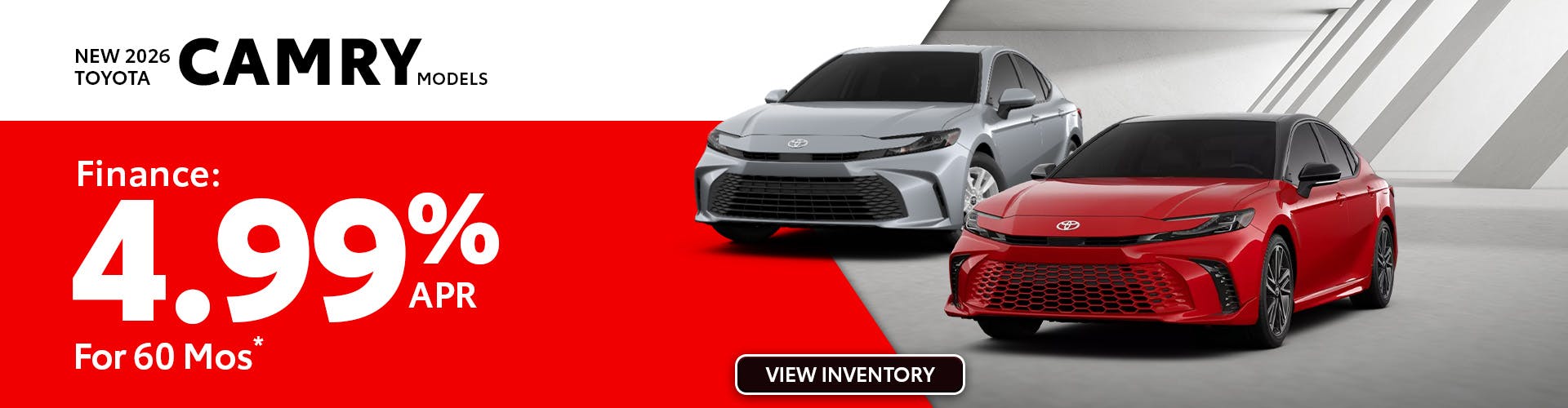 New 2026 Toyota Camry Models