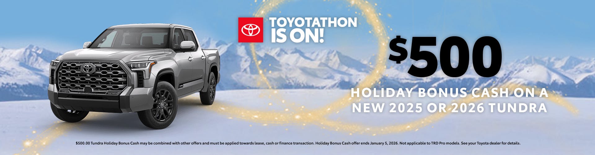 December 2025 GST Tundra Platinum