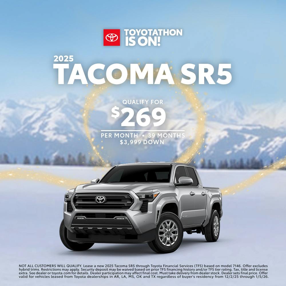 December 2025 GST Tacoma Lease Toyotathon