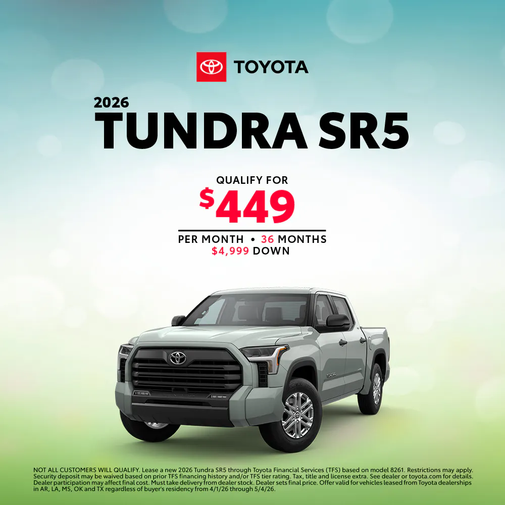April 2026 GST Tundra Lease