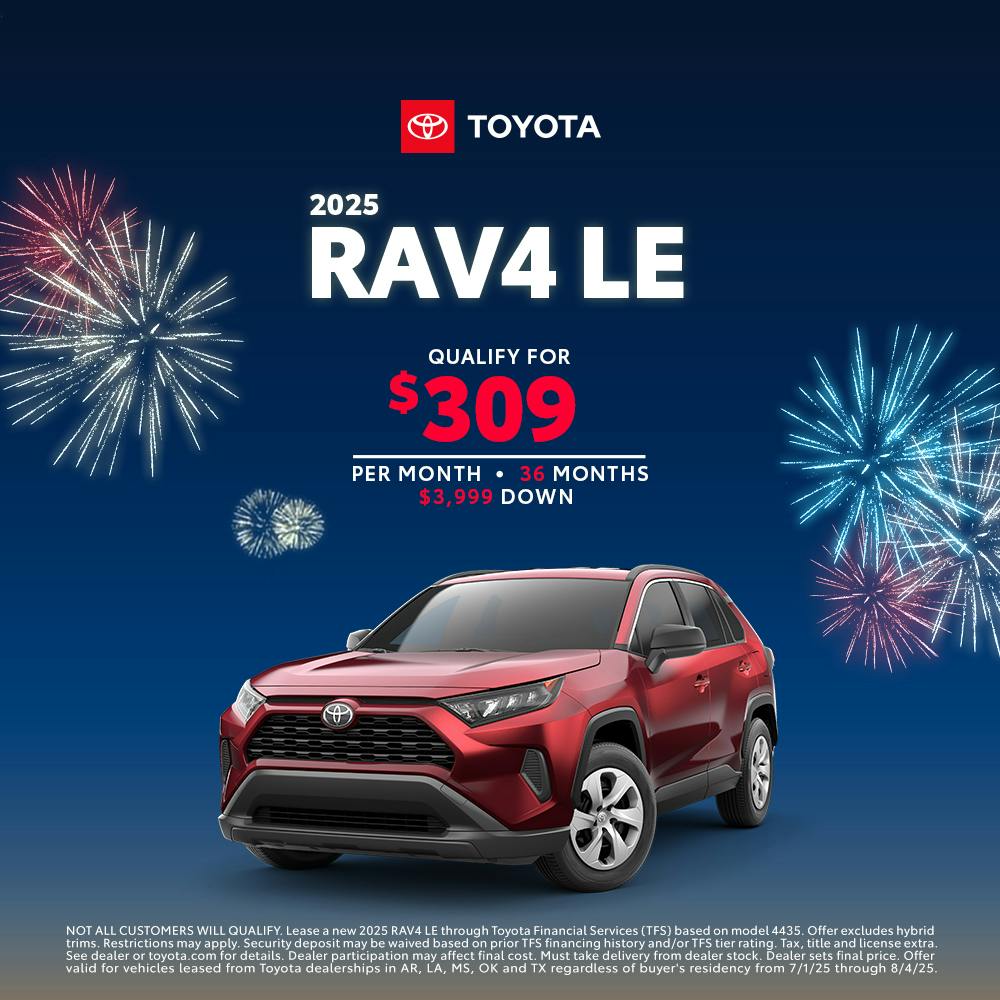 July 2025 GST Lease RAV4