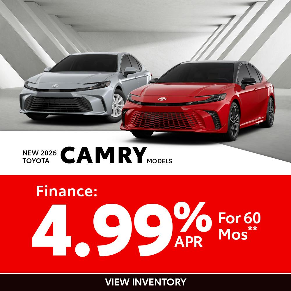 New 2026 Toyota Camry Models