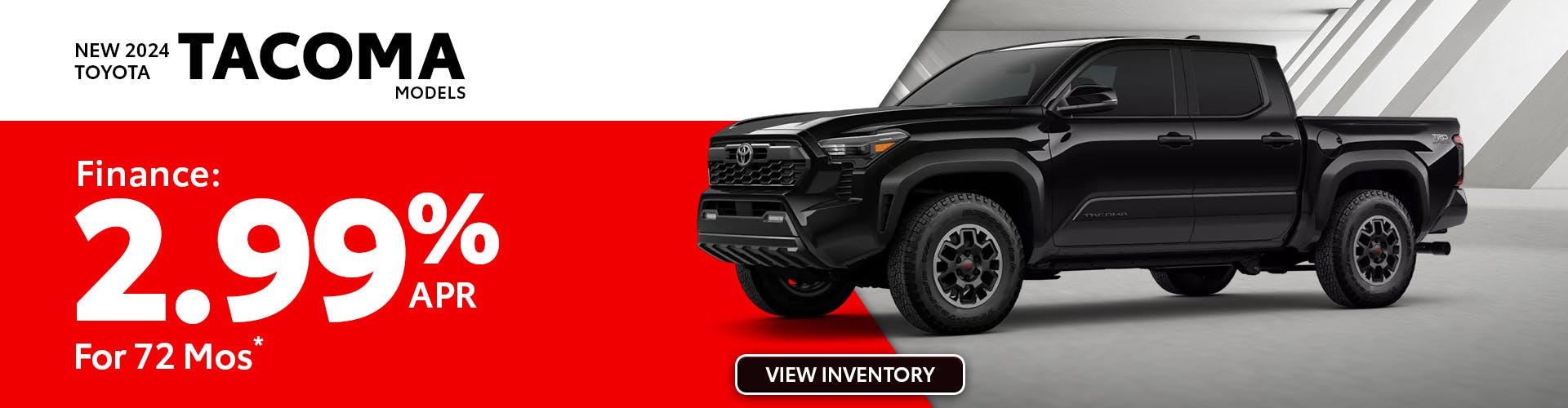 DA_Aug_New 2024 Toyota Tacoma Models