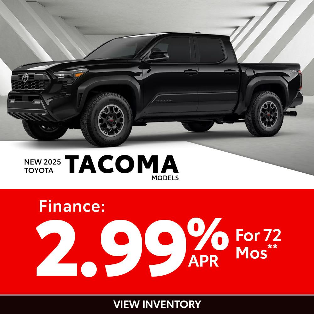 DA_Aug_New 2024 Toyota Tacoma Models