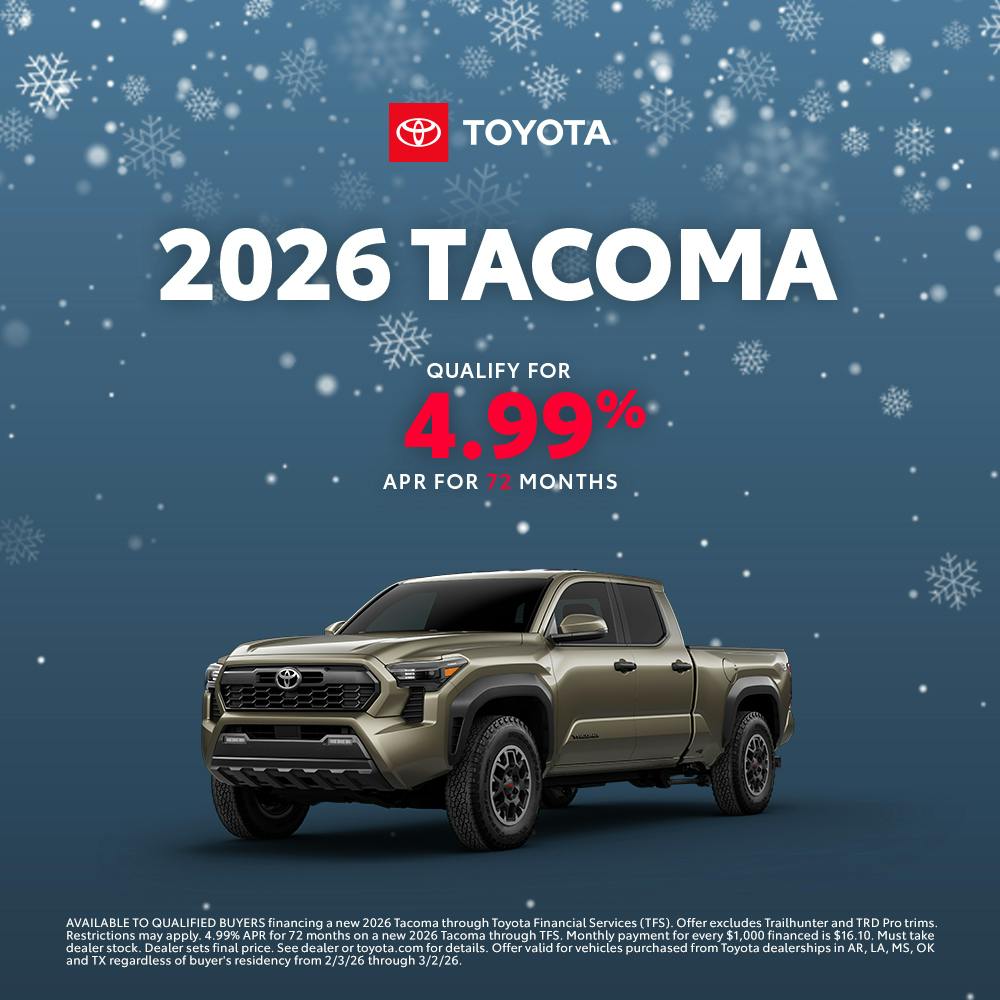 February 2026 GST Tacoma APR