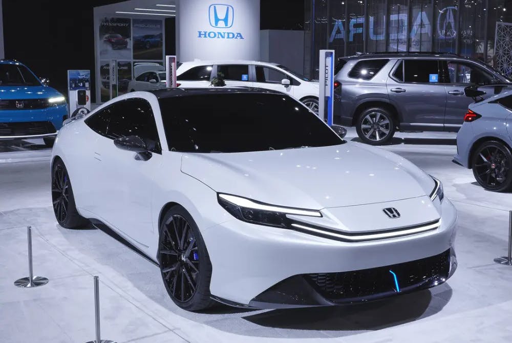 top local dealers blog header Honda car on showroom floor