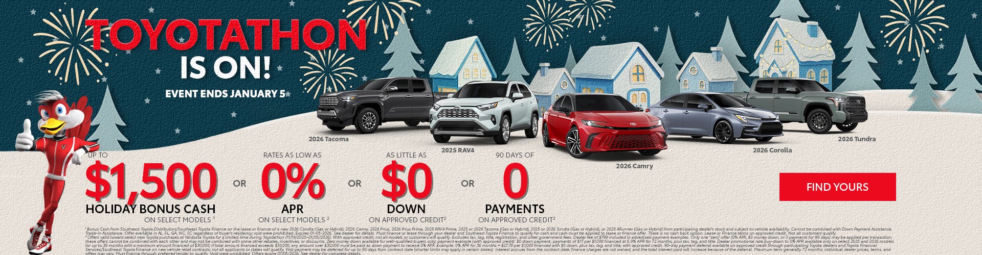 Monthly Sales Event | Valdosta Toyota