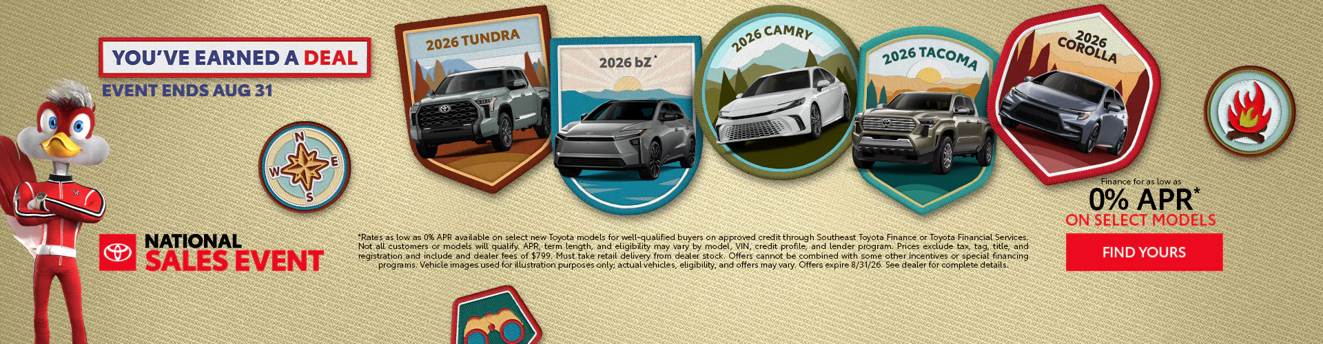 Monthly Sales Event | Valdosta Toyota