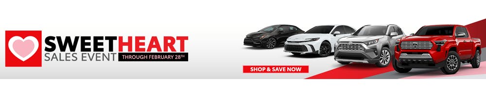 Sweet Heart Sales Event | Valdosta Toyota