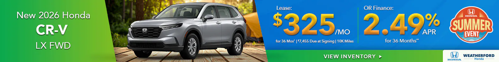 New 2026 Honda CR-V LX FWD