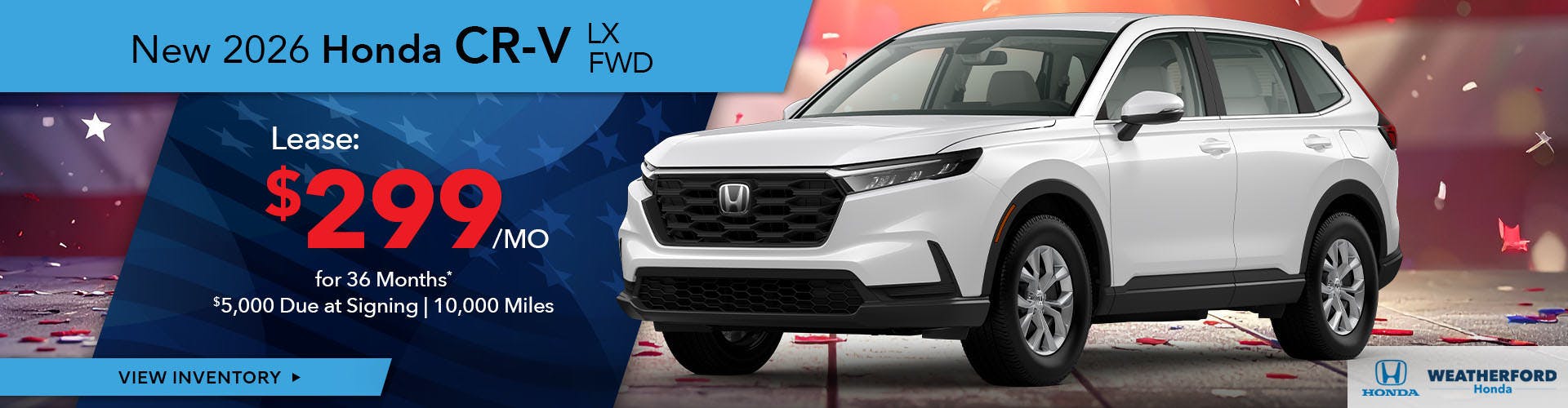 New 2026 Honda CR-V LX FWD