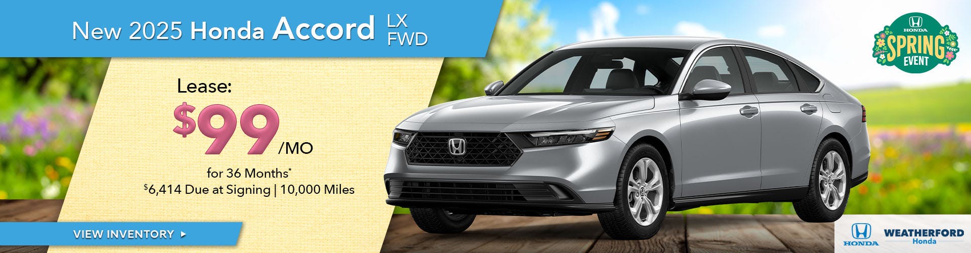 New 2025 Honda Accord LX FWD