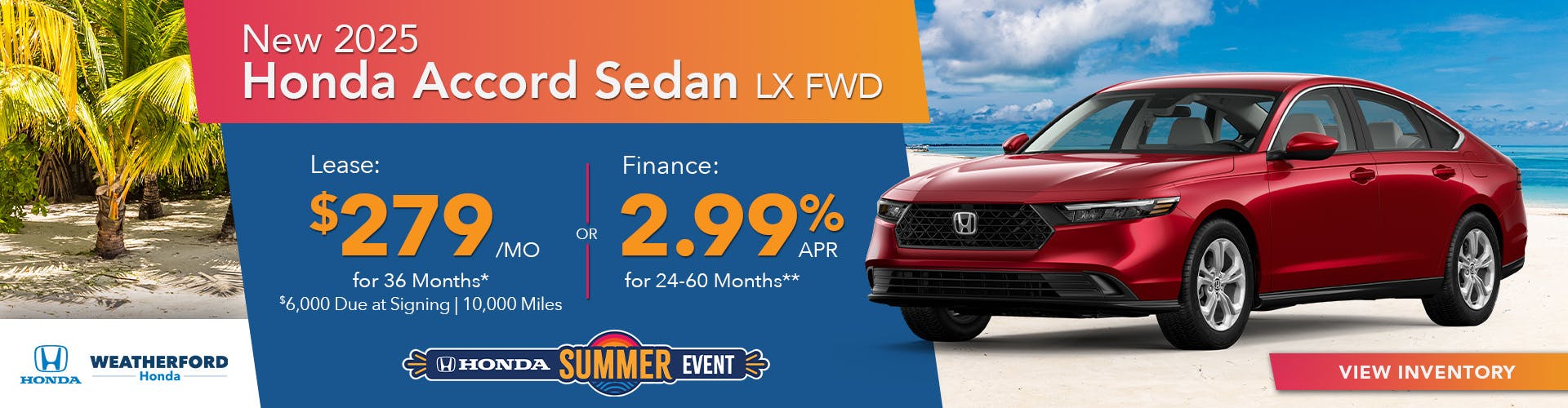 New 2025 Honda Accord Sedan LX FWD