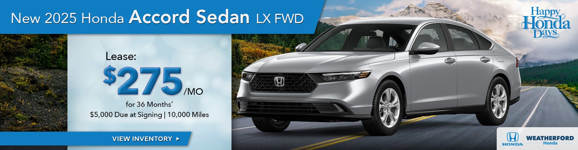 New 2025 Honda Accord Sedan LX FWD