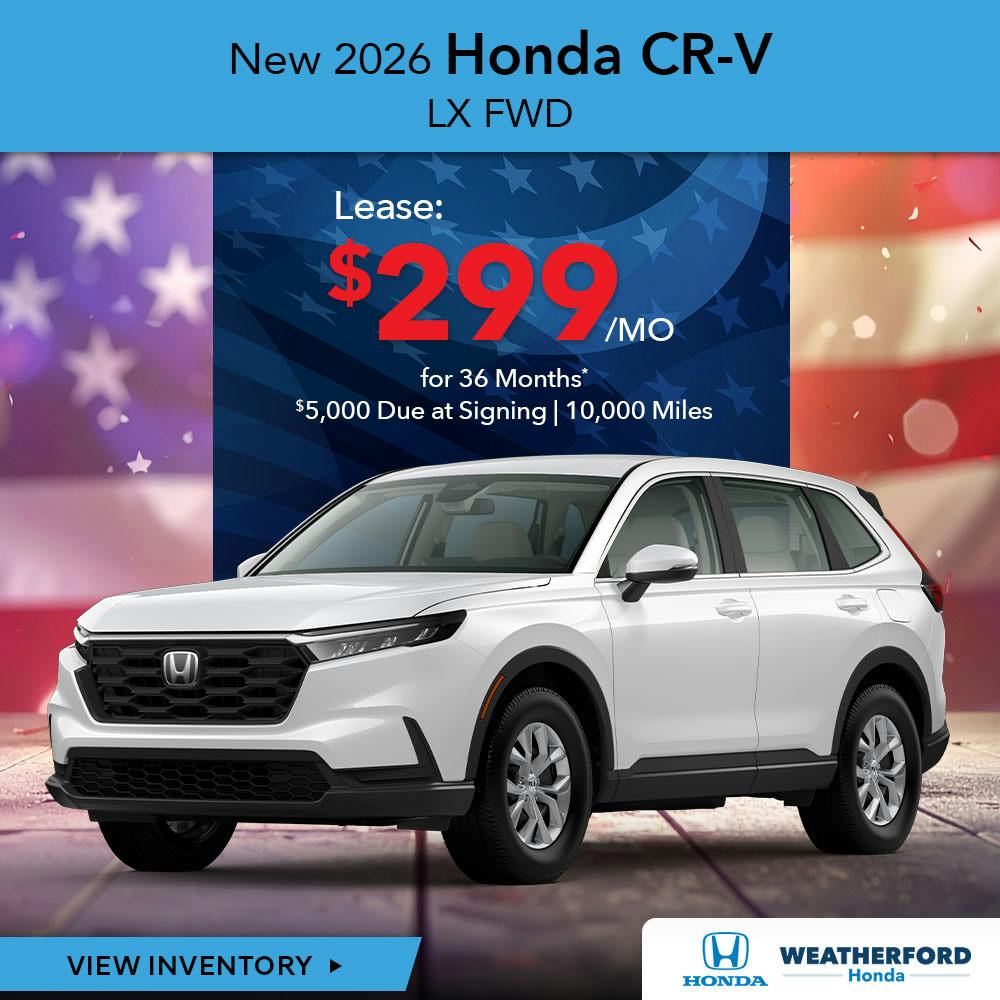 New 2026 Honda CR-V LX FWD