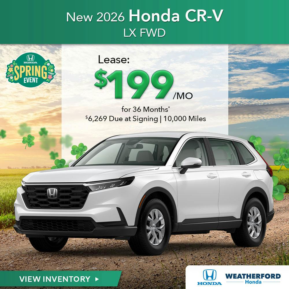 New 2026 Honda CR-V LX FWD