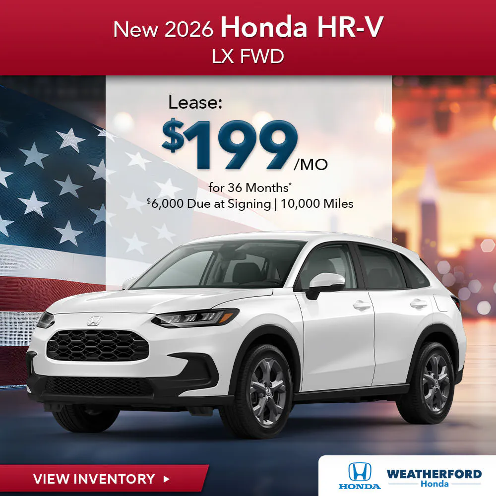 New 2026 Honda HR-V LX FWD