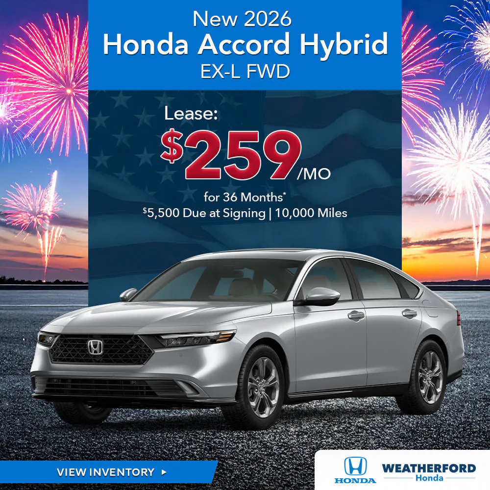 New 2026 Honda Accord Hybrid EX-L FWD