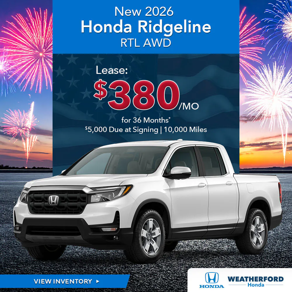 New 2026 Honda Ridgeline RTL AWD